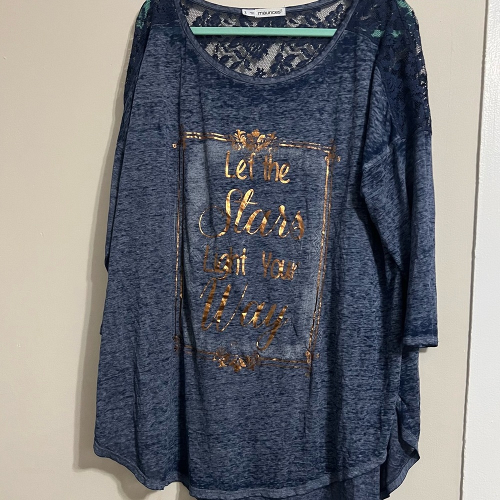 Womens plus size Maurice’s top